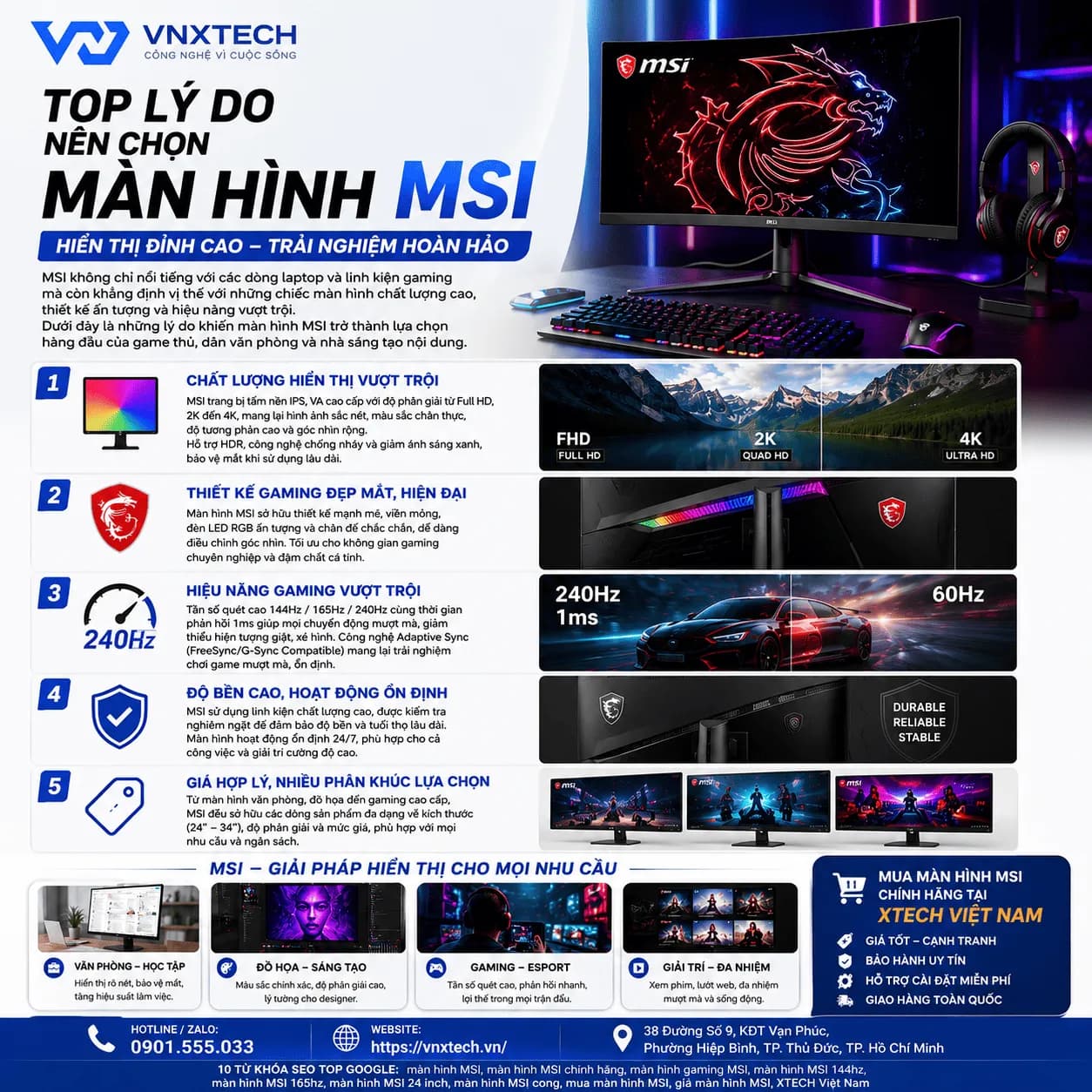 TOP LÝ DO NÊN CHỌN MÀN HÌNH MSI – GIẢI PHÁP HIỂN THỊ HOÀN HẢO CHO HỌC TẬP, LÀM VIỆC VÀ GAMING — ảnh đại diện