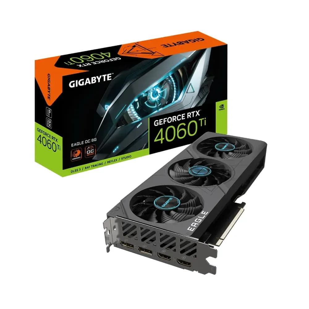 Card Màn Hình Gigabyte Aorus GeForce RTX 4060 Ti EAGLE OC 8G GDDR6X-N406TEAGLE OC-8GD