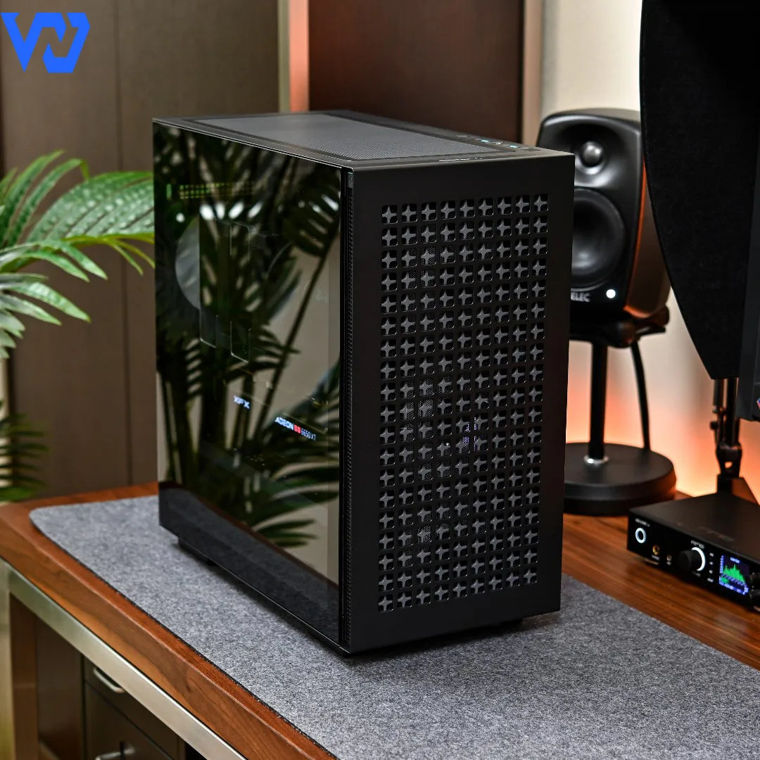 Case Máy Tính Gigabyte Deepcool Micro ATX CH370 BK (Đen)