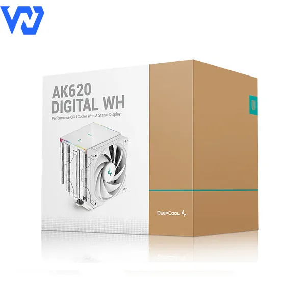 Tản nhiệt khí CPU Deepcool AK620 WH Digital