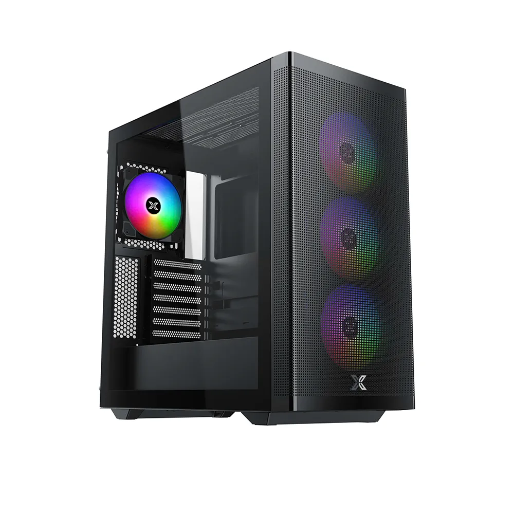 Case Xigmatek Osiris Pro 4FX (E-ATX, 4 fan ARGB, Đen) – EN46797