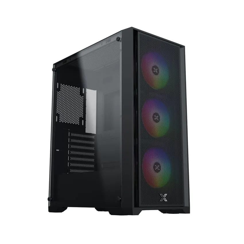 Case Xigmatek GamingX II 3F (ATX, 3 fan LED, Đen) – EN49019