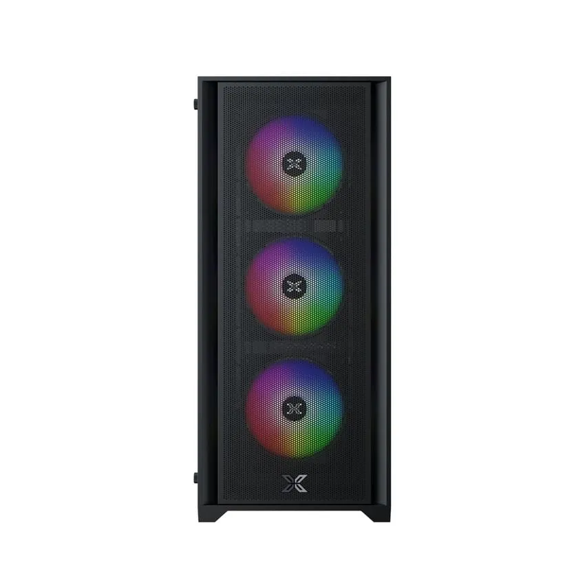 Case Xigmatek GamingX II 3F (ATX, 3 fan LED, Đen) – EN49019