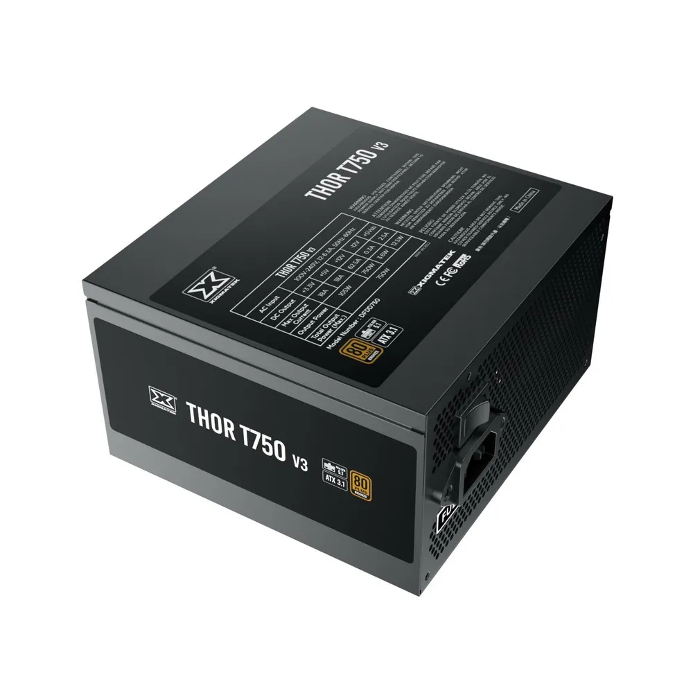 Nguồn Xigmatek Thor T750 V3 (750W, 80Plus Bronze) (PCIE Gen 5.1, ATX 3.1) _EN43130