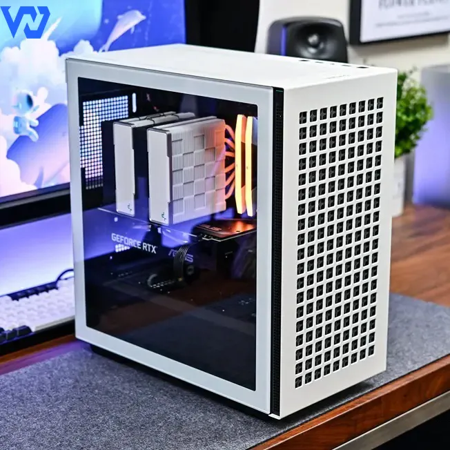 Case Máy Tính Gigabyte Deepcool CH370 WH (Trắng)