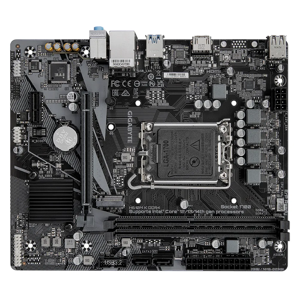 Mainboard Gigabyte H610M K DDR4