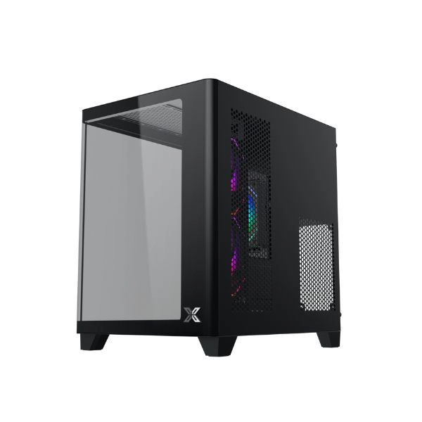 Case Xigmatek Gaming Pano M Nano 3IF_EN49347 (MATX, Case Bể Cá Màu Đen )