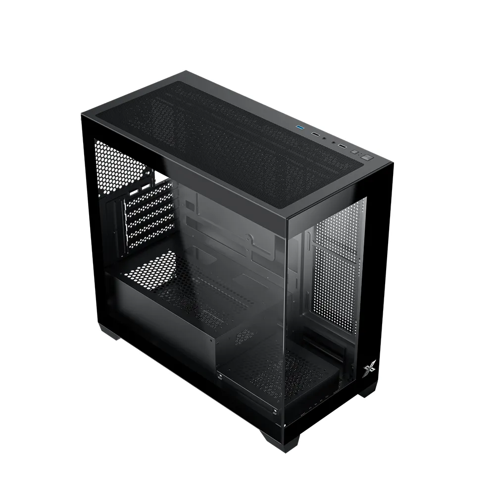 Case Xigmatek Blast M (No Fan)_EN46179 (Micro-ATX, mini ITX ) - Màu Đen