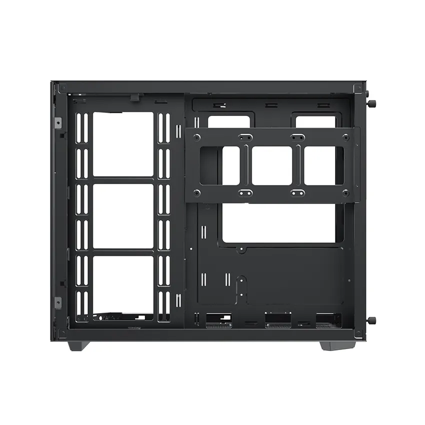 Vỏ Case Xigmatek Gaming Cubi M Black (No Fan)_EN42775 (MATX, Case Bể Cá Màu Đen)