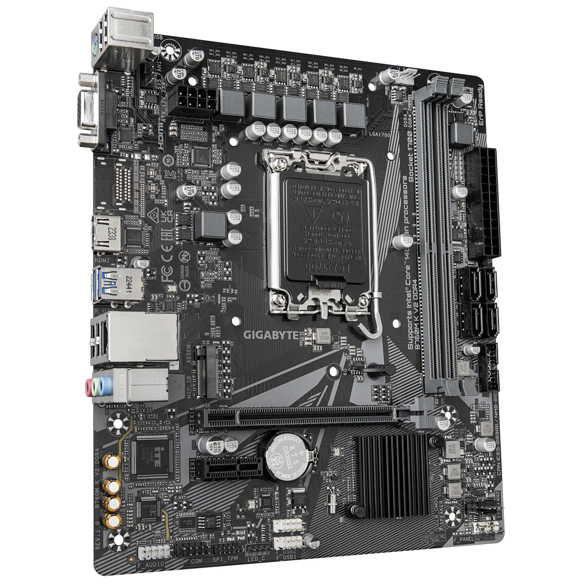 Mainboard Gigabyte B760M K V2 DDR4
