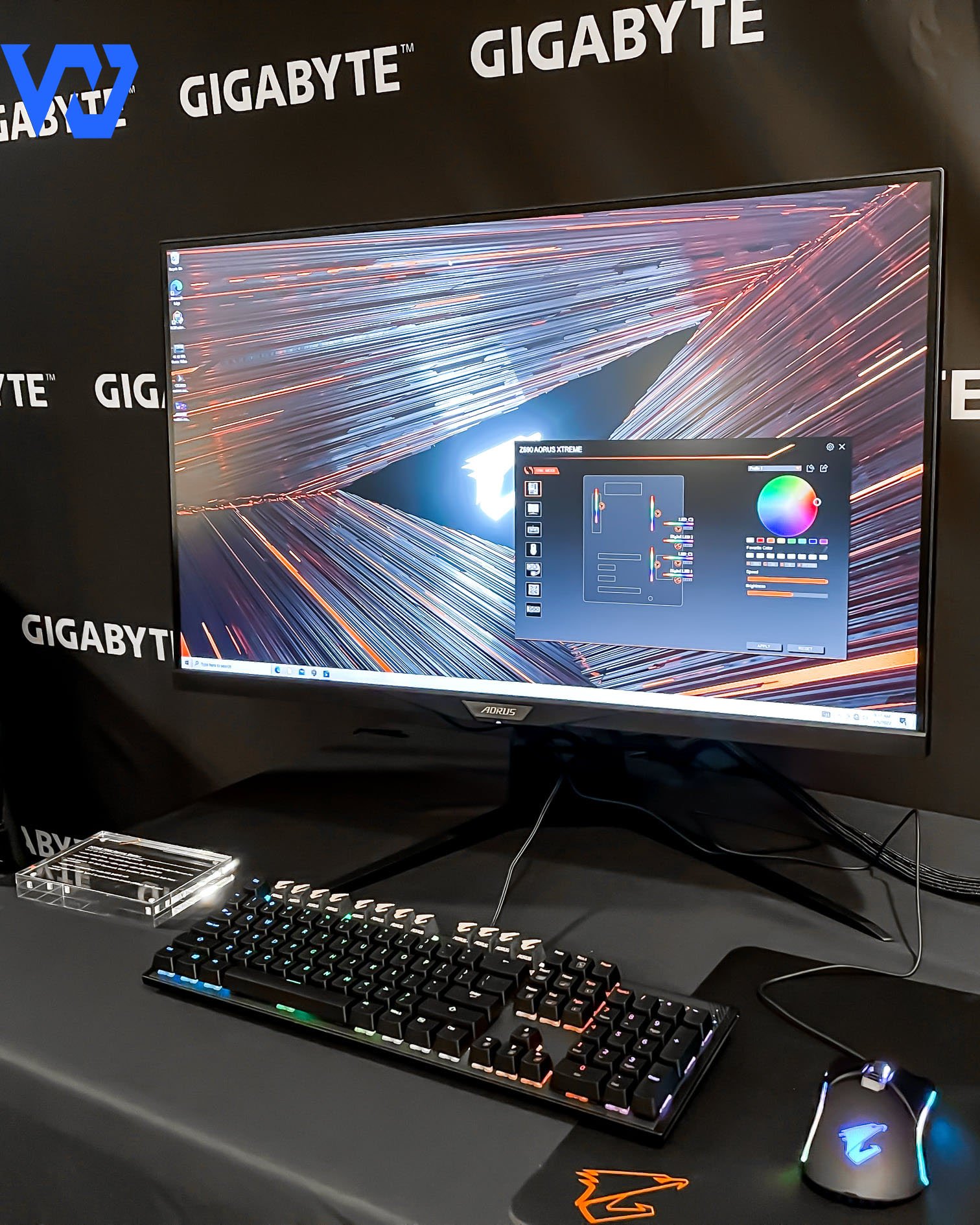Màn Hình Máy Tính Gigabyte Gaming M27Q X Phẳng (27 inch IPS/ 2560 x 1440/ 350 cd/m2/ 1ms/ 240Hz)