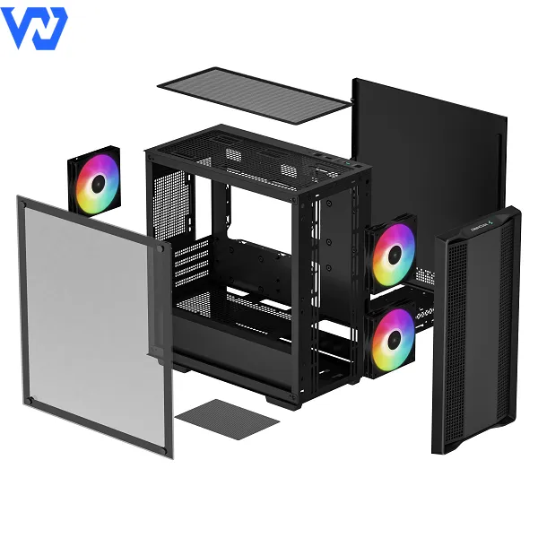 Case Máy Tính Gigabyte Deepcool CC360 ARGB (Đen)