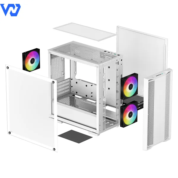 Case Máy Tính Gigabyte Deepcool CC360 WH ARGB (Trắng)