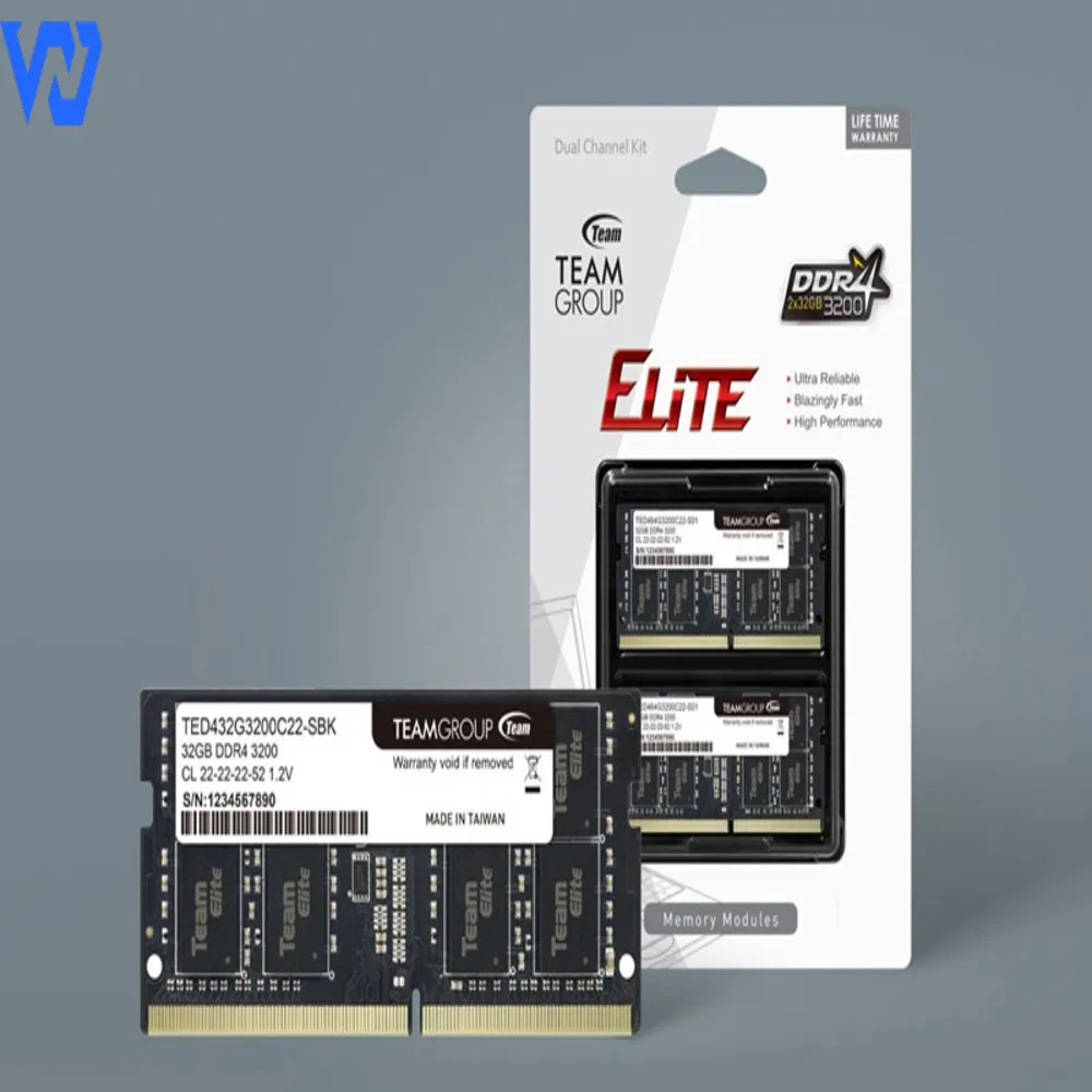 Ram Laptop TeamGroup Elite 16GB DDR4 Bus 3200 Mhz