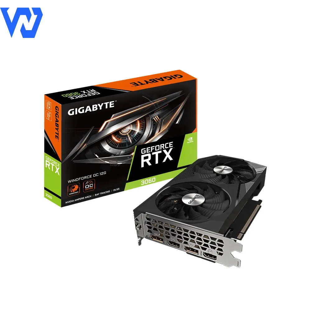 Card Màn Hình Gigabyte GeForce RTX N3060 WINDFORCE OC 12GB (N3060WF2OC -12GD)