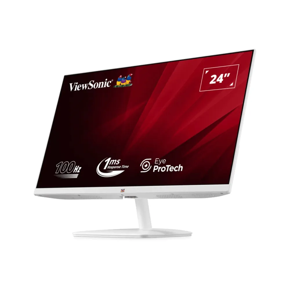 Màn Hình LCD ViewSonic VA2432-H-W-2 (IPS 100Hz Full Viền) (White)