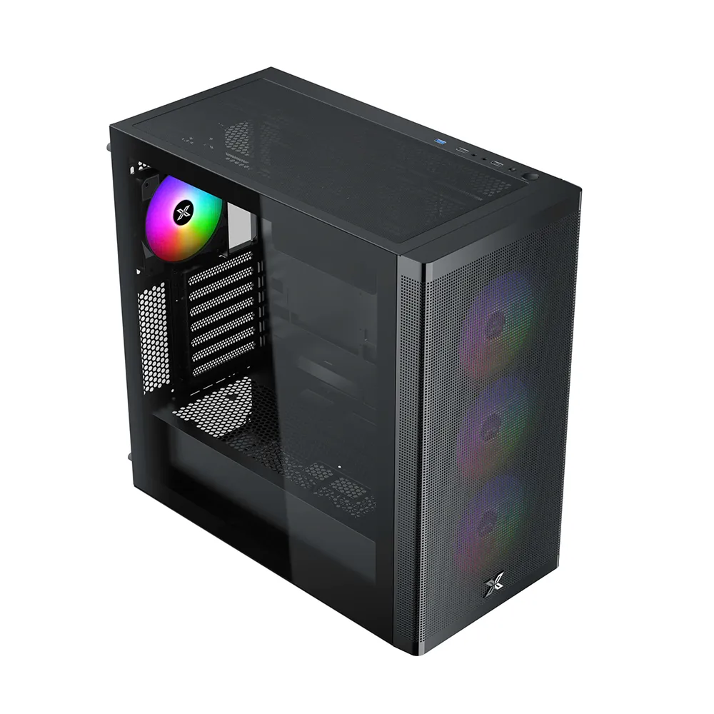 Case Xigmatek Osiris Pro 4FX (E-ATX, 4 fan ARGB, Đen) – EN46797