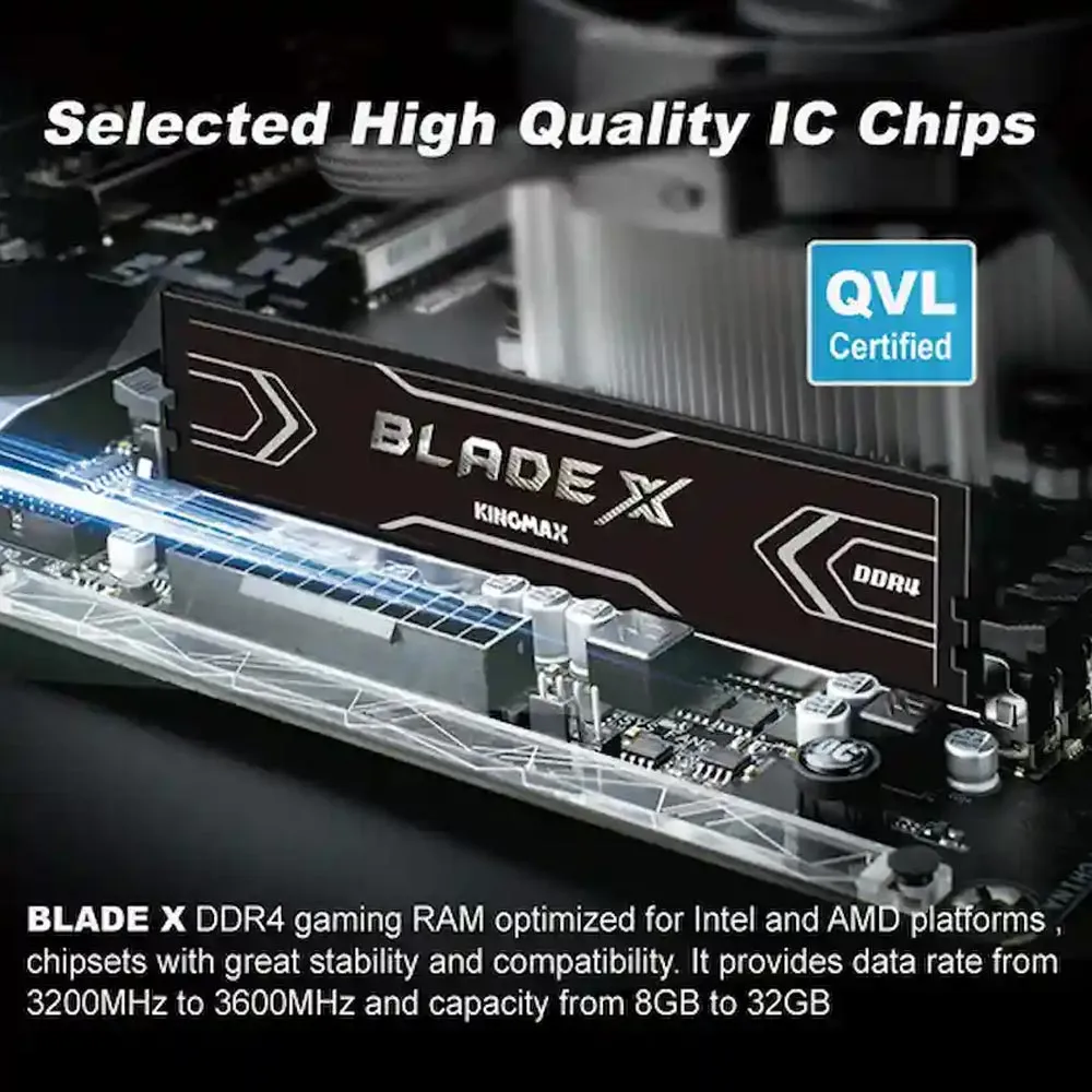 Ram PC Kingmax Blade X 8GB DDR4 3200MHz