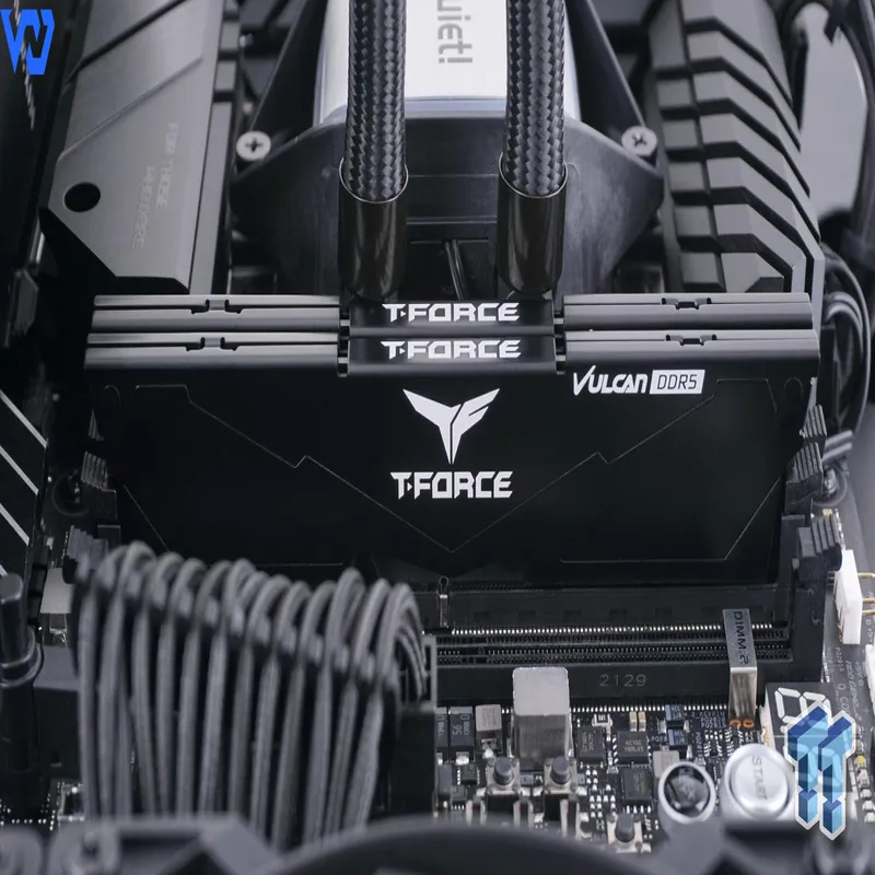 Ram TeamGroup T-Force Vulcan Black 64GB 2x32GB DDR5-5600Mhz