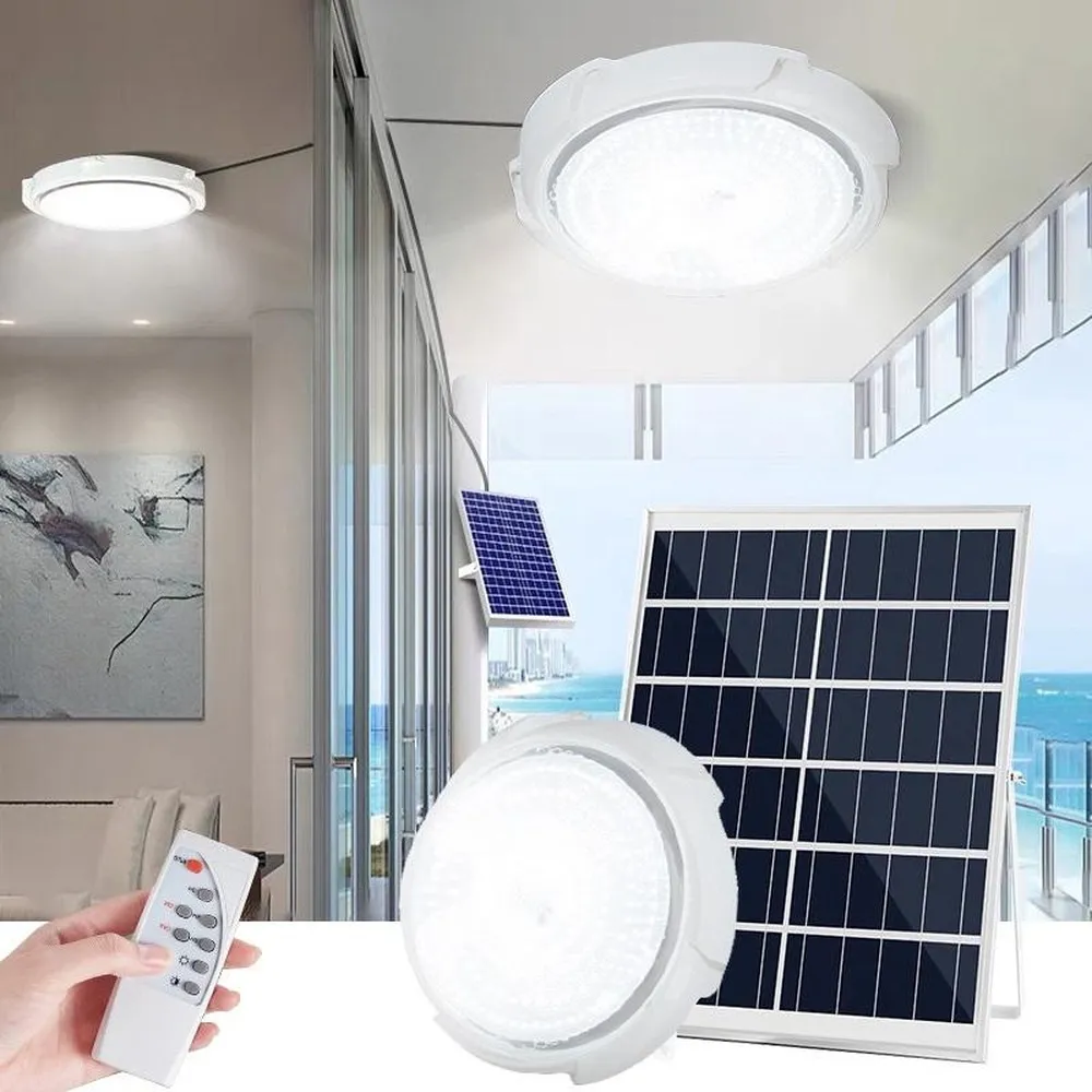 Đèn Ốp Trần Năng Lượng Mặt Trời 400W Solar Light TC Energy