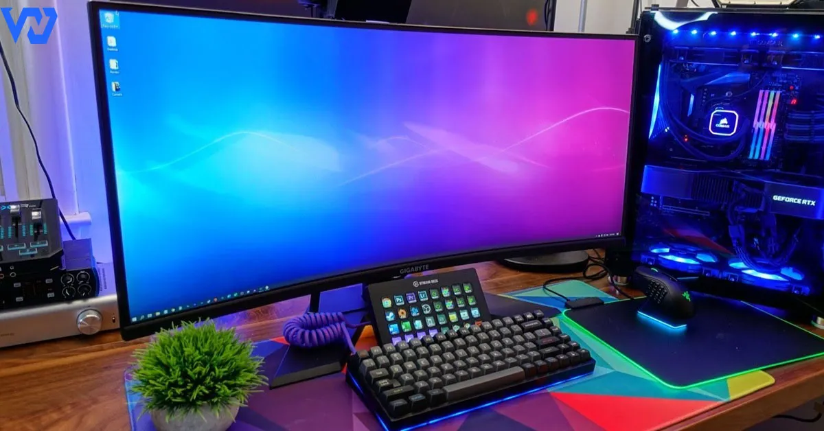 Màn Hình Máy Tính Gigabyte Gaming M32QC 32 inch QHD VA 165Hz Cong