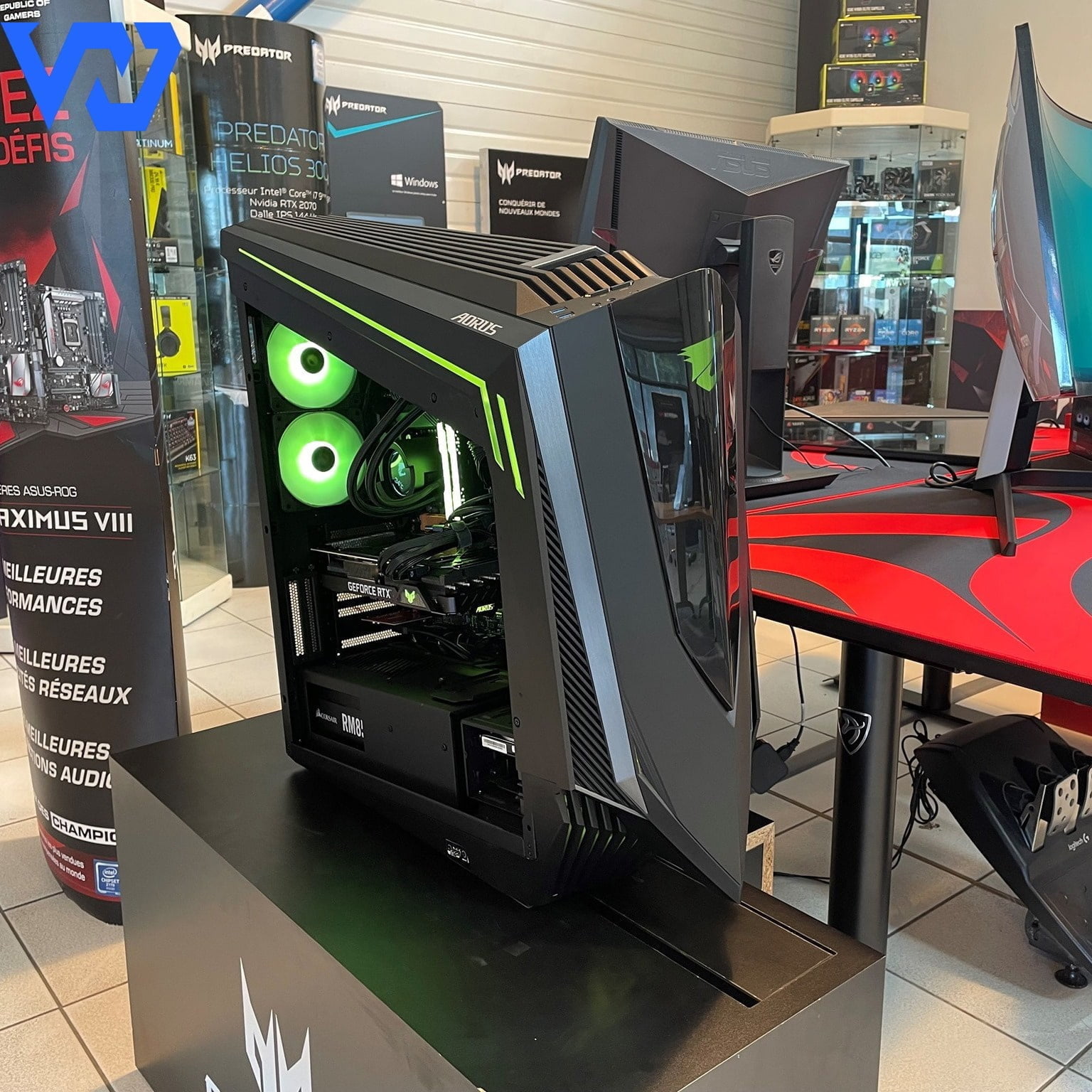 Vỏ Case Máy Tính Gigabyte AORUS AC700 Glass (GP-AC700G)