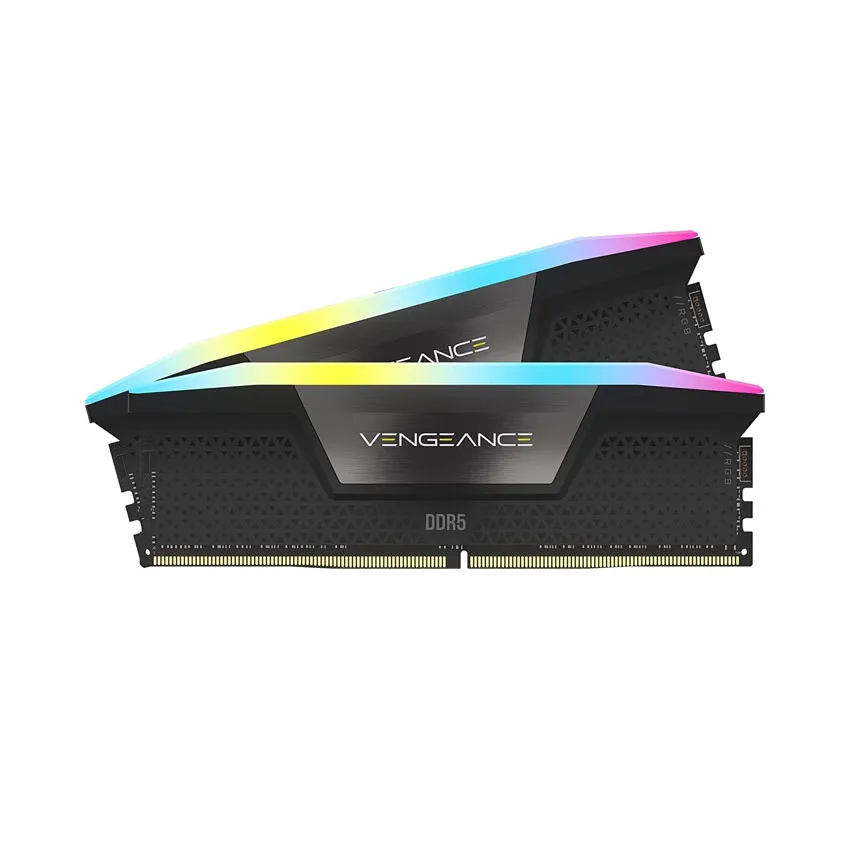Ram Corsair 32GB 6000Mhz (2x16GB) DDR5 Vengeance RGB Black Heatspreader(CMH32GX5M2E6000C36)