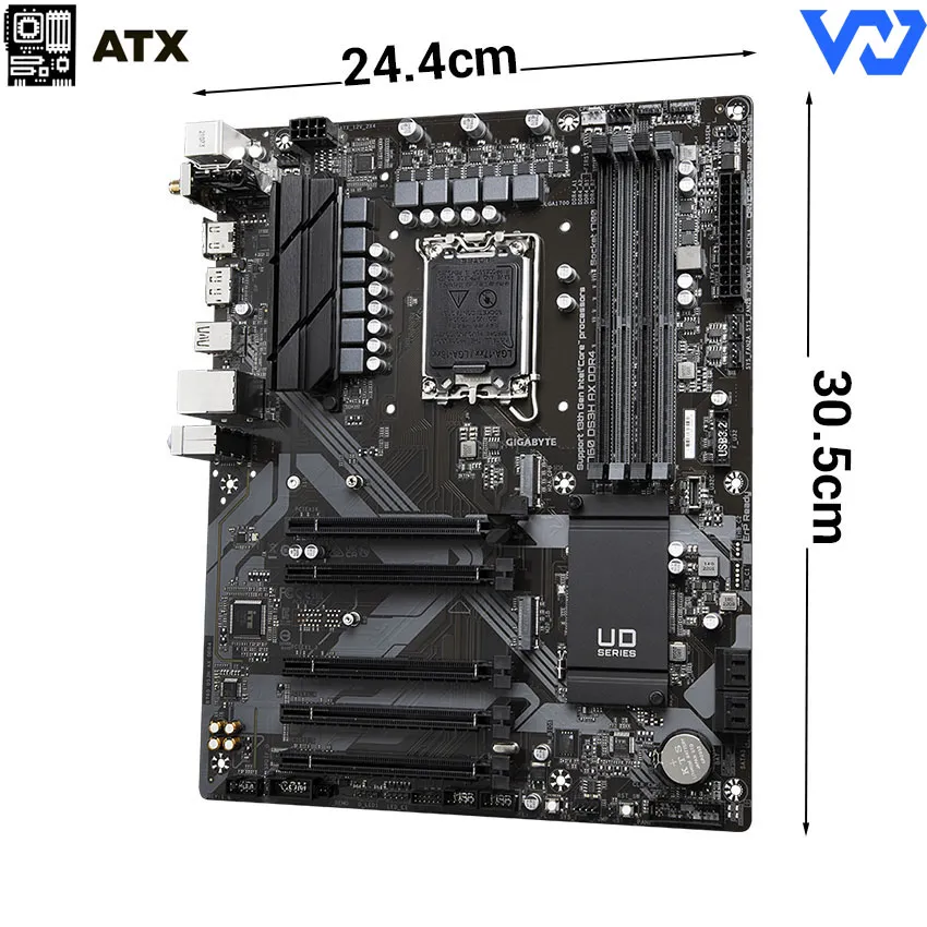 MainBoard Gigabyte B760M DS3H DDR4