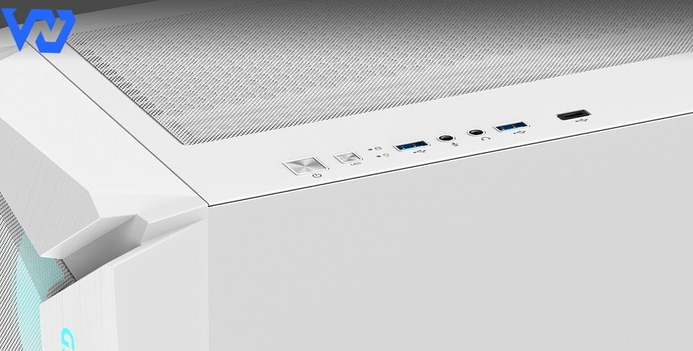 Case Máy Tính Gigabyte C301 Glass White