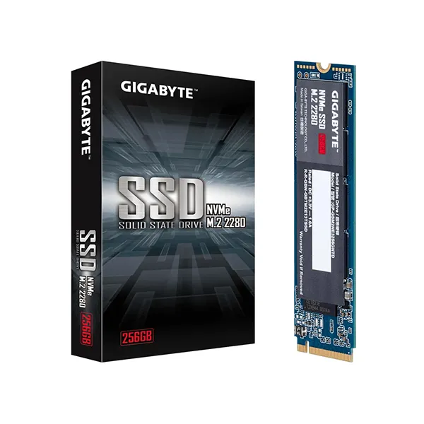 Ổ Cứng SSD Gigabyte M2 2280 256GB NVMe PCI-Express 3.0 x4 (GP-GSM2NE3256GNTD)