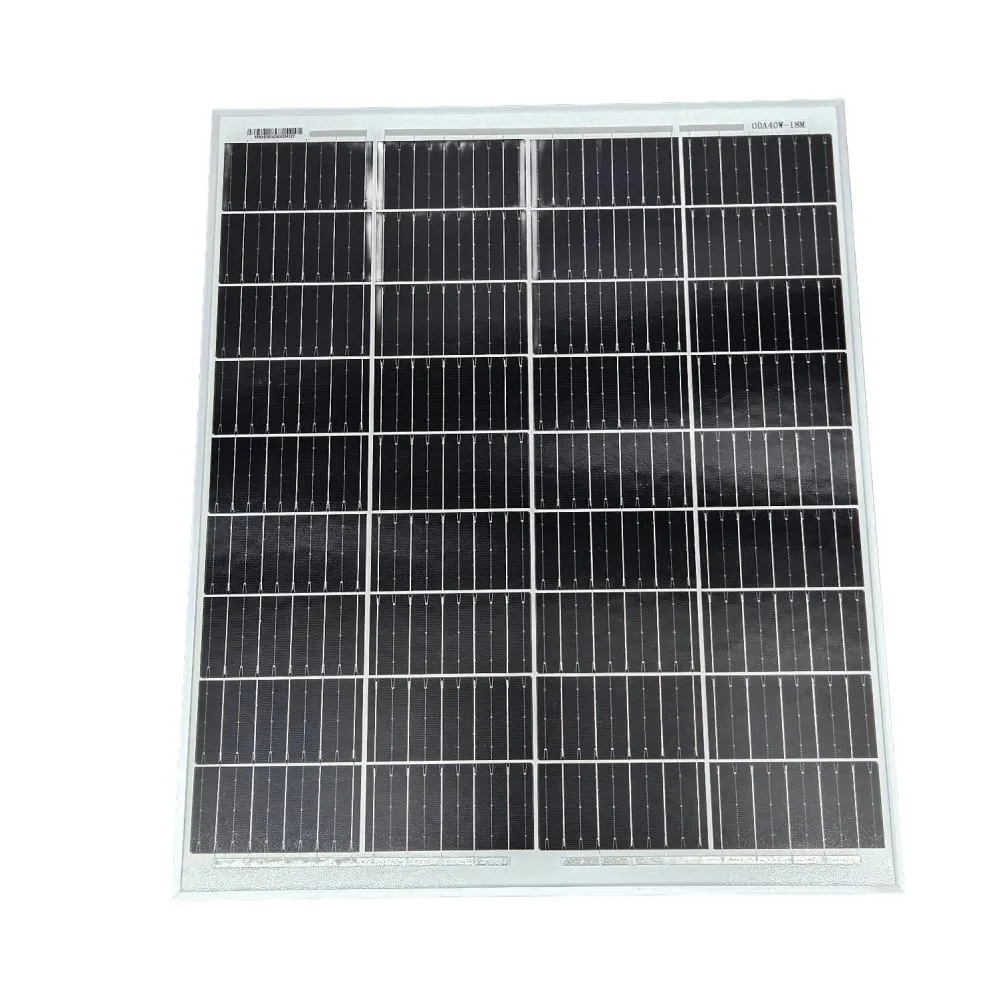 Tấm Pin NLMT Mono 40W Cho Đèn 300W TC Energy
