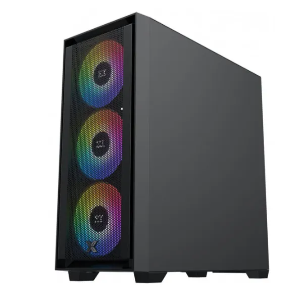 Case Xigmatek ANUBIS PRO 4FX (E-ATX, 4 fan ARGB, Đen) – EN40771
