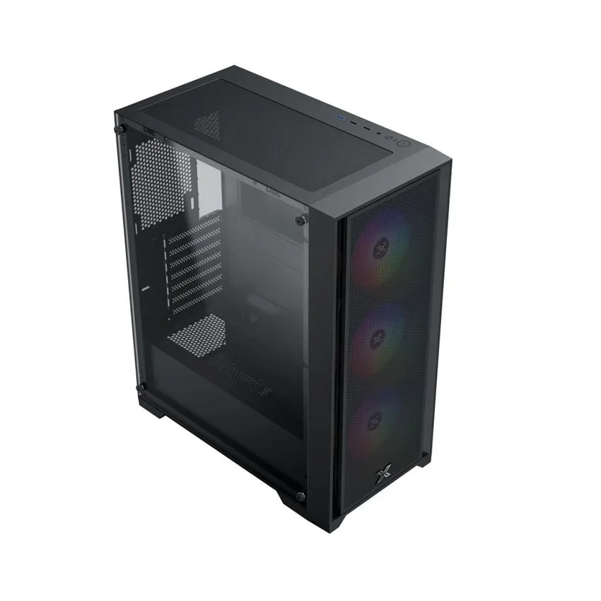 Case Xigmatek GamingX II 3F (ATX, 3 fan LED, Đen) – EN49019