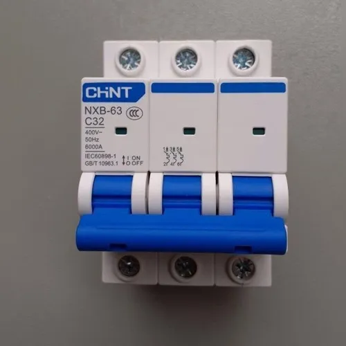 CB Đóng Ngắt AC 3P CHINT 32A – NXB-63 Chính Hãng