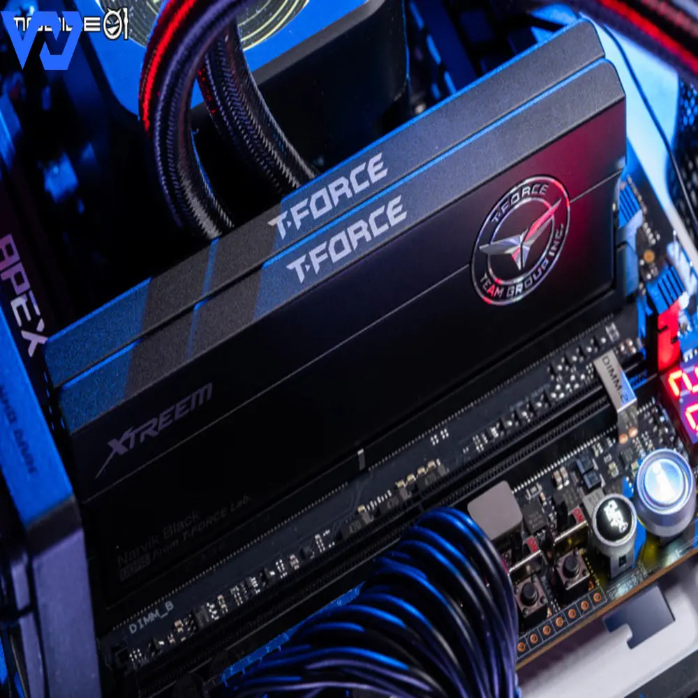 Ram PC TeamGroup Xtreem Black 32GB 2x16GB DDR5 7600Mhz