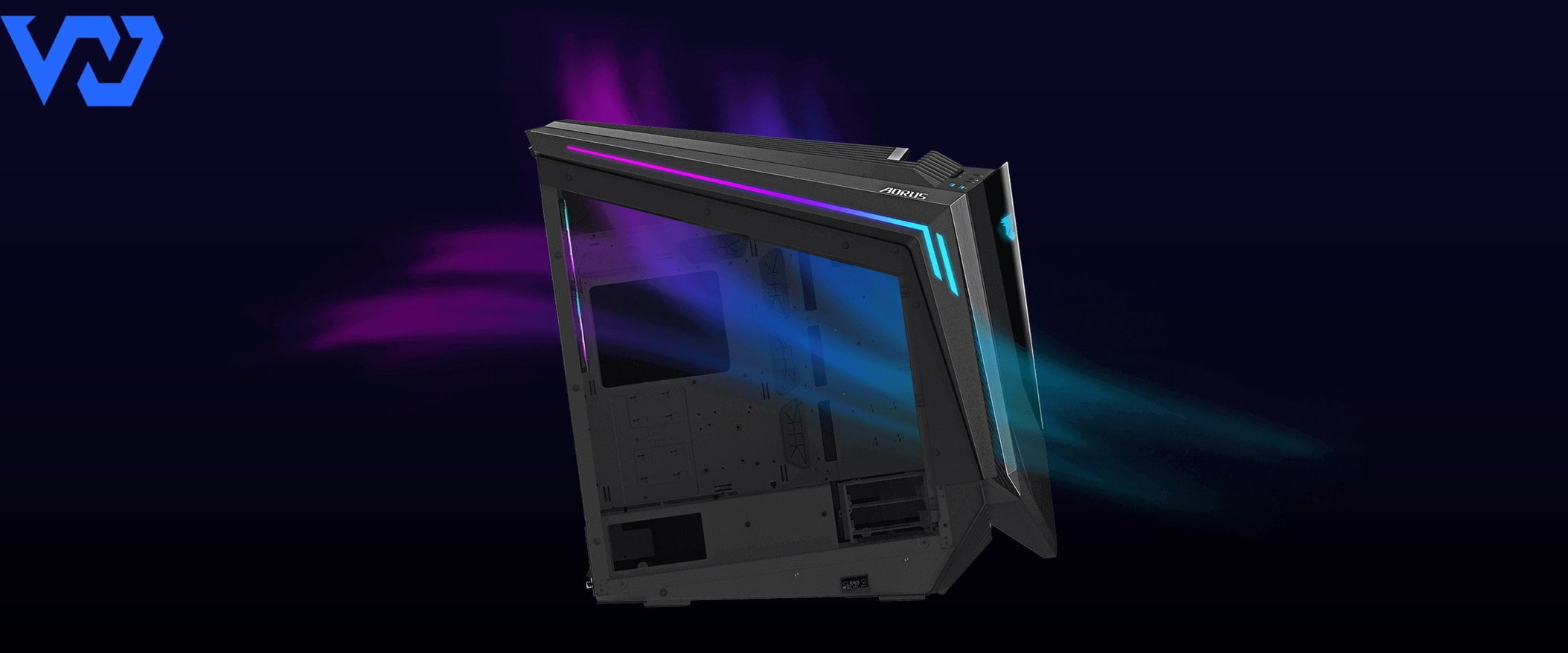 Vỏ Case Máy Tính Gigabyte AORUS AC700 Glass (GP-AC700G)