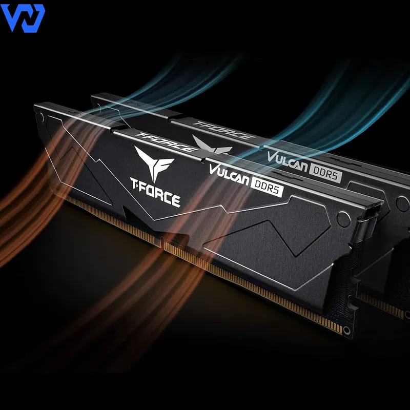 Ram TeamGroup T-Force Vulcan Vulcan Black 32GB 2x16GB DDR5-5600Mhz