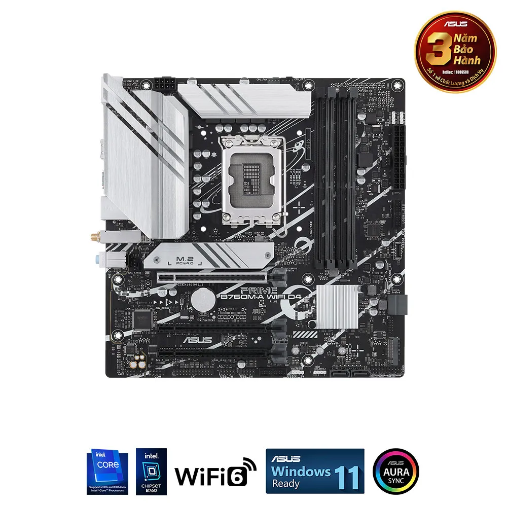 Mainboard Asus PRIME B760M-A WIFI D4
