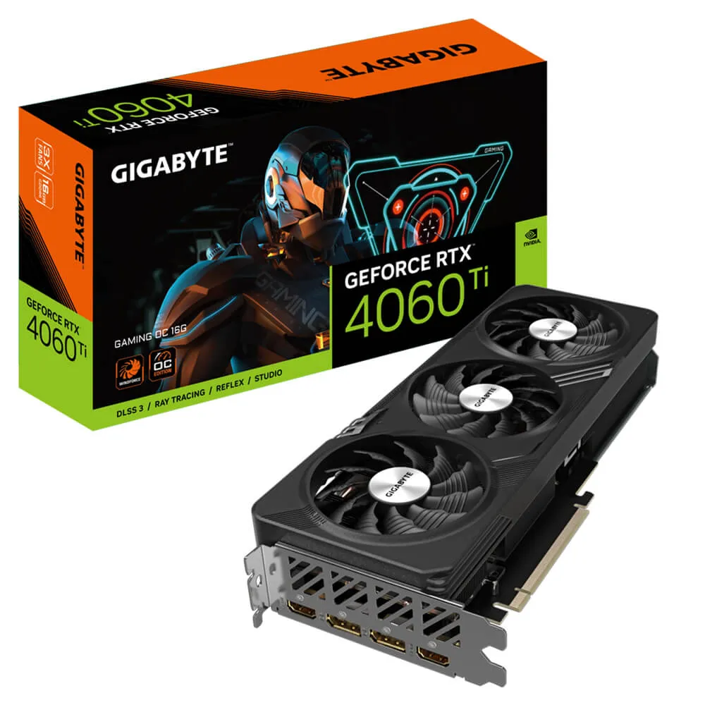Card Màn Hình Gigabyte GeForce RTX 4060 Ti GAMING OC 16G GDDR6X-N4060TGAMING OC-16GD