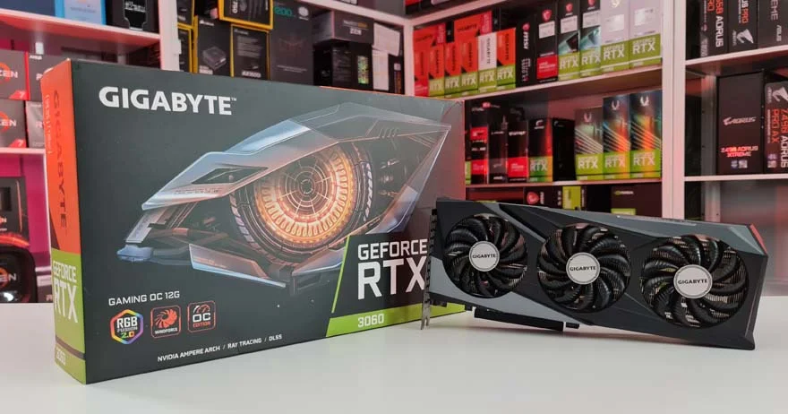 Card Màn Hình Gigabyte GeForce RTX 3060 GAMING OC 12G GDDR6 GV-N3060GAMING-OC-12GD
