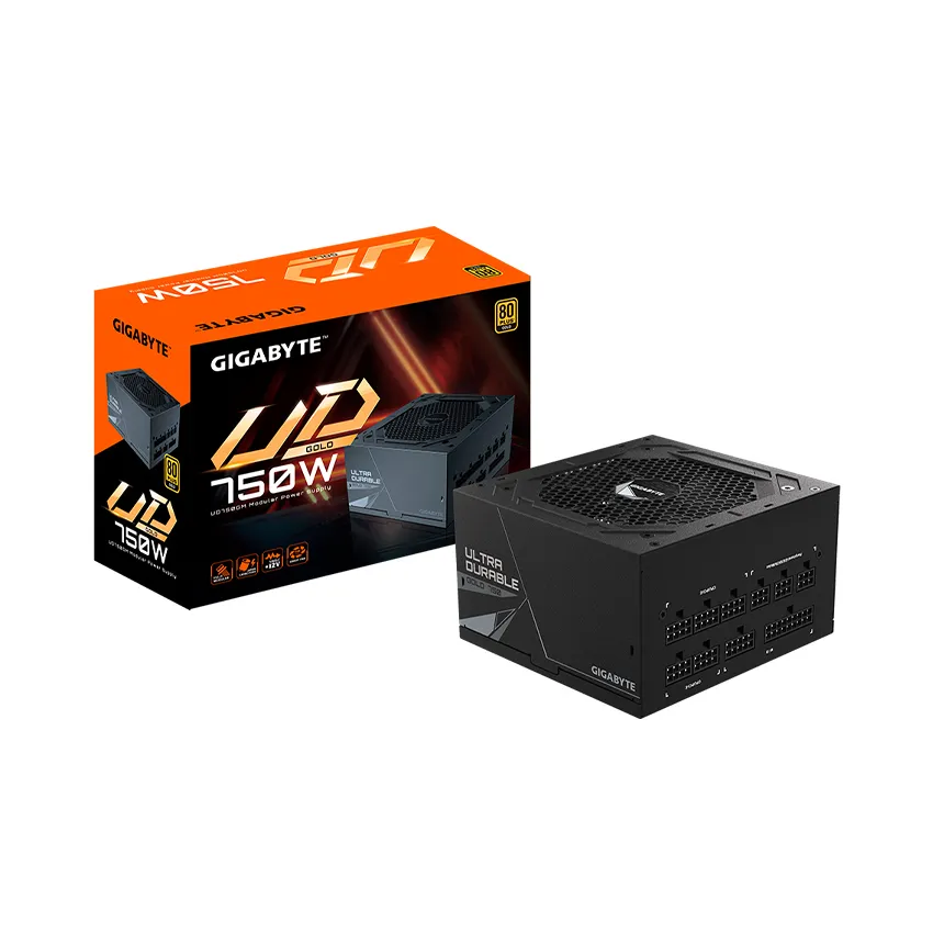 Nguồn Máy Tính Gigabyte UD750GM 750W/Gold/Mod