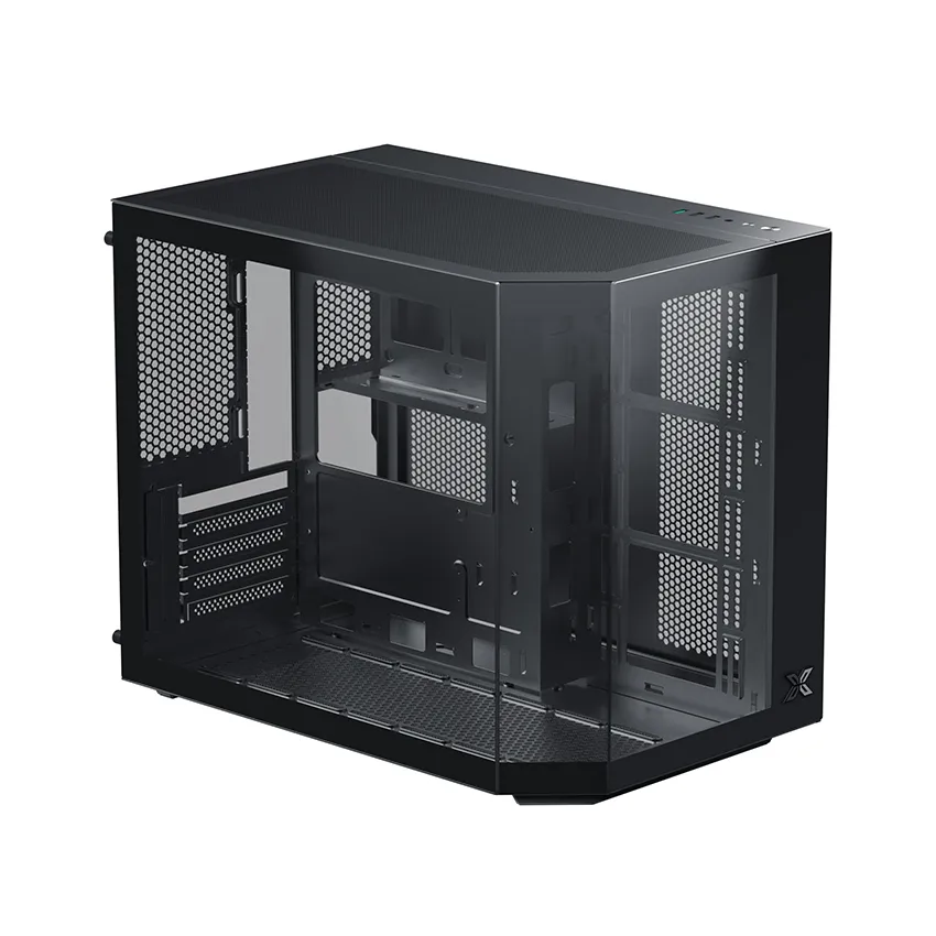 Vỏ Case Xigmatek Gaming Cubi M Black (No Fan)_EN42775 (MATX, Case Bể Cá Màu Đen)