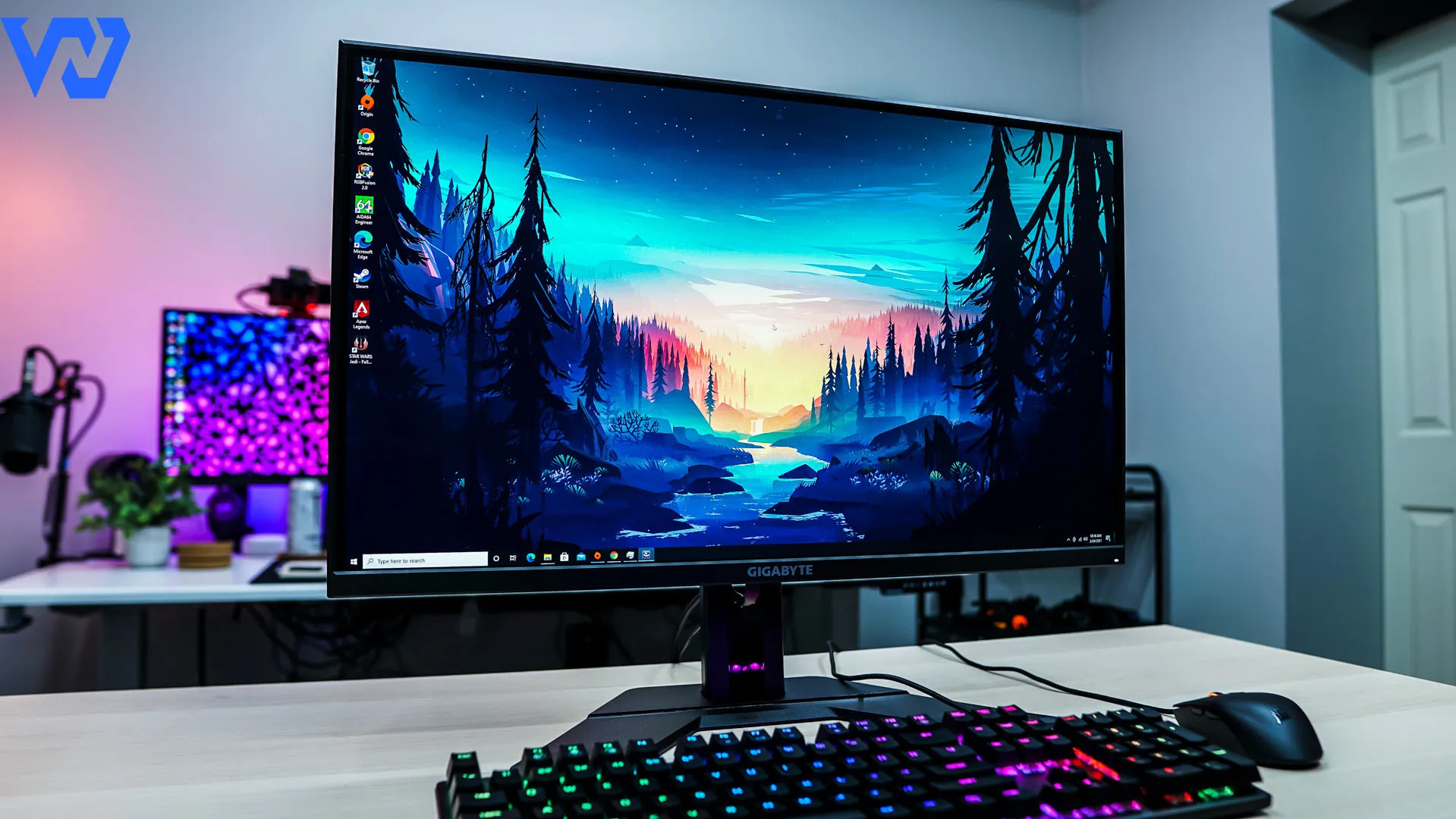 Màn Hình Máy Tính Gigabyte Gaming LCD Gigabyte M27Q (27 inch IPS/ 2560 x 1440/ 350 cd/m2/ 0.5ms/ 170Hz)