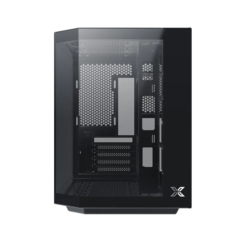 Vỏ Case Xigmatek Gaming Cubi M Black (No Fan)_EN42775 (MATX, Case Bể Cá Màu Đen)