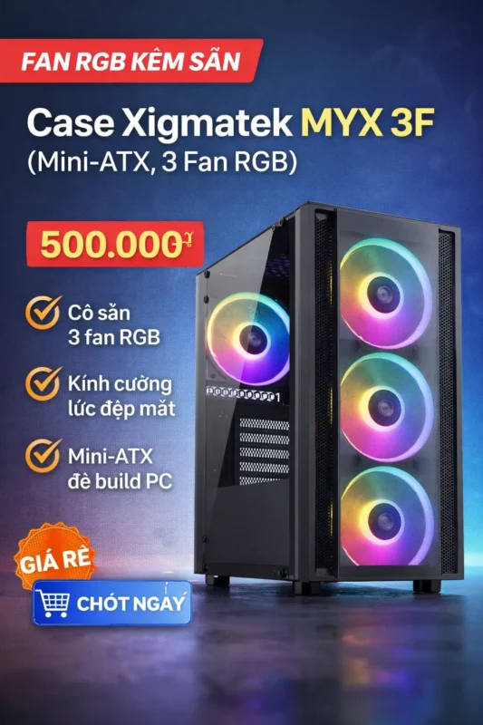 Tại Sao Nên Chọn Case Xigmatek? Lựa Chọn Thông Minh Cho Mọi Cấu Hình PC — hình minh họa 7